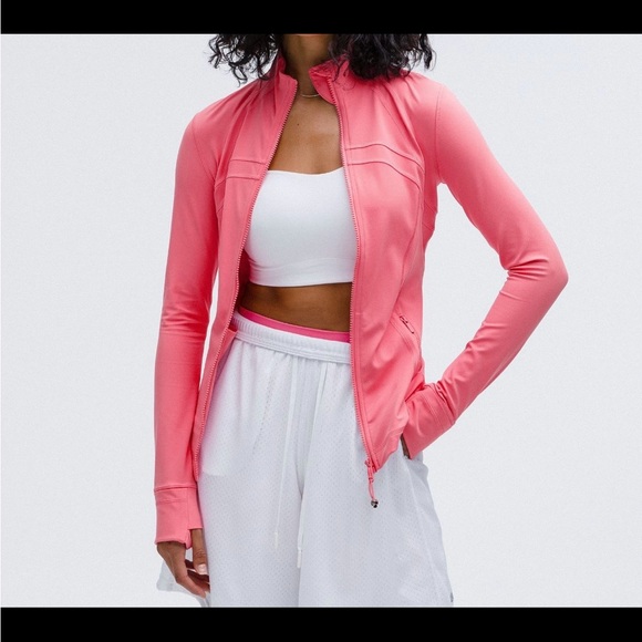 Lululemon Pink Zip-Up Jacket - Picture 1 of 2